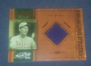 2004 Playoff Prime Cuts Lefty Grove Mlb Icons Material Hat 