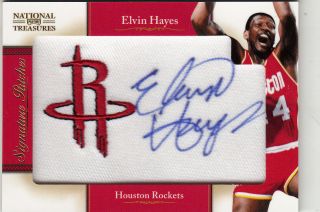 2011 Nationsl Treasures Signature Patches Elvin Hayes Auto 16 24/49