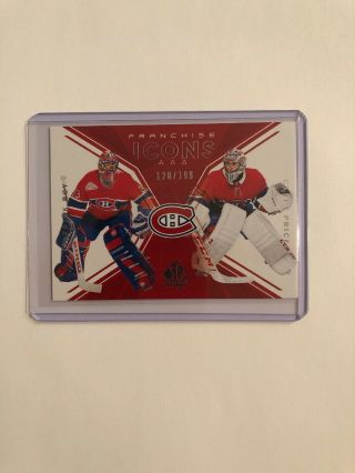 Roy/price Franchise Icons 120/199 2018 - 19 Upperdeck Sp Authentic