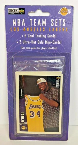 Los Angeles Lakers 1996 - 97 Team Set W/ Kobe Bryant Rookie,  Shaq,