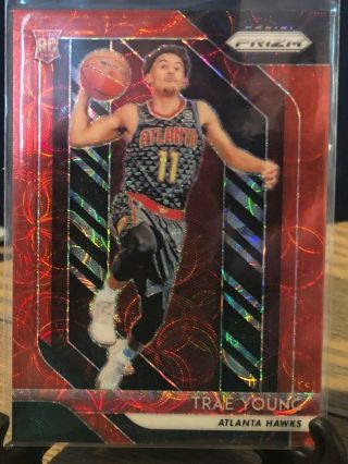 2018/19 Panini Prizm Rookle Red Choice Trae Young 25/88 78
