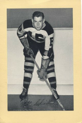 1934/43 Beehive Group 1 Hockey Boston Bruins Milt Schmidt