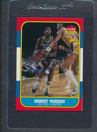 1986/87 Fleer 084 Robert Parrish Celtics Nm 1079