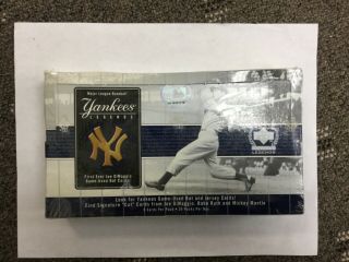 2000 Upper Deck Yankee’s Legends Factory Baseball Hobby Box