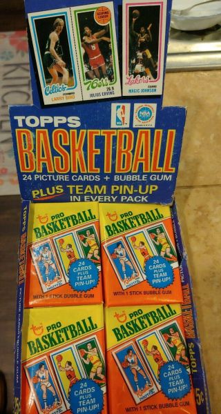 1980 - 81 Topps Pack (bird/magic Rc) ? 1 Random From Box