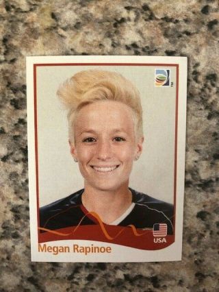 2011 Panini Megan Rapinoe Rookie Card Rare Team Usa Soccer Fifa