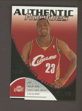 2003 - 04 Sp Game 107 Lebron James Cavaliers Rc Rookie 700/999
