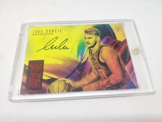 2018 - 19 Court Kings Fresh Paint Rookie Rc Auto Ruby Luka Doncic D 99/99 1/1