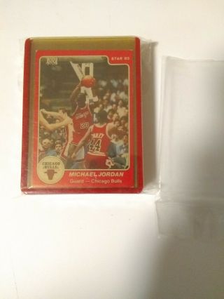 1984/85 Star Michael Jordan Rookie Team Set