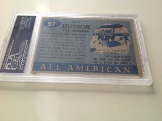 1955 TOPPS ALL AMERICAN 97 DON HUTSON SP RC PSA 4 VG - EX HOF ROOKIE 23029011 3