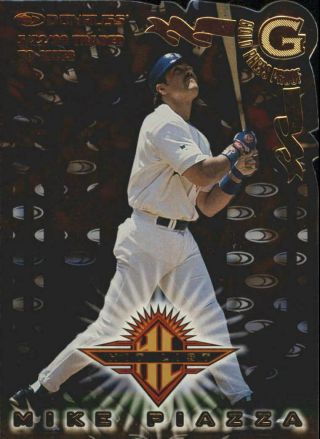 1998 Donruss Gold Press Proofs 371 Mike Piazza Hl /500