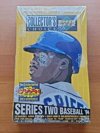 1994 Upper Deck Collectors Choice Series Two Set Of Baseball Cards -