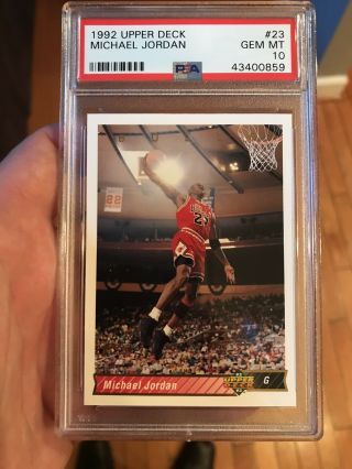 Michael Jordan - Psa 10 Gem - 1992 Upper Deck 23 - Goat