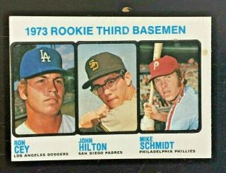 1973 Topps Near Complete Baseball Card Set 633 Of 660 Cards Schmidt Rc Mid - Grade