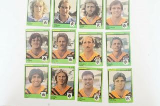 1982 Scanlens Rugby League set of 180 cards good - near 4