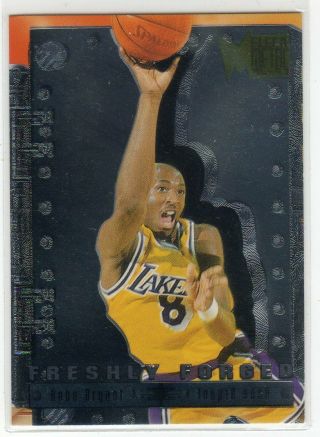 Kobe Bryant 1996 - 97 Fleer Metal Freshly Forced (3 Of 15)