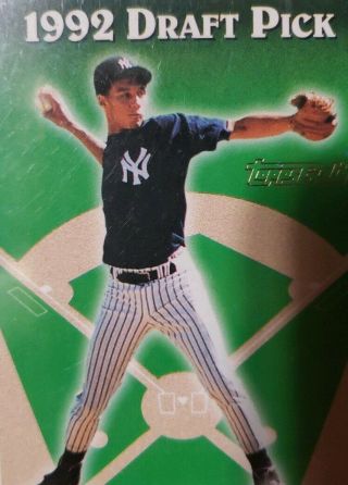 1993 Derek Jeter Topps Gold Rookie Rc 98 York Yankees Crisp Centered Nm Hot