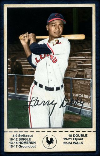 Banty Red Stan The Man Game Larry Doby,  Cleveland Indians