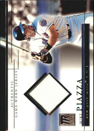 2002 (mets) Topps Reserve Uniform Relics Mp Mike Piazza
