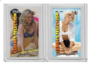 Julianne Hough Rare Mh Cabinet Selection 