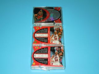 1997 Upper Deck Spx Die Cut Card Spx5 Michael Jordan Bulls " Rare Sample "