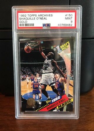 1992 - 93 Topps Archives Gold Shaquille O 