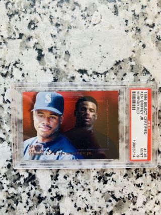 1996 Select Certified Mirror Red Ken Griffey Jr.  Only 90 Produced 136