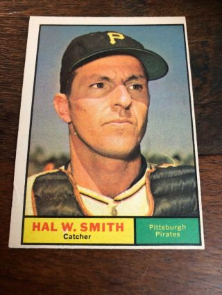 1961 Topps 242 Hal W.  Smith Pittsburgh Pirates