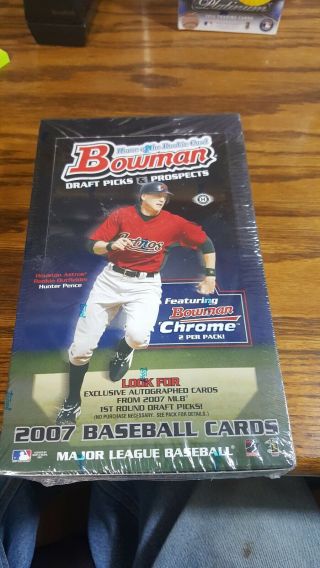 2007 Bowman Draft Picks & Prospects Hobby Box