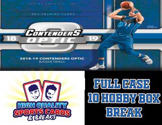 Indiana Pacers 2018 - 19 Contenders Optic Basketball Full Case 10 Box Break 1