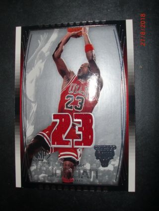2004 - 05 Sp Game Authentic Michael Jordan Game Red Bulls Jersey