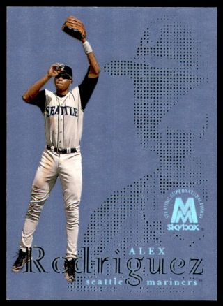 1999 (mariners) Skybox Molten Metal Fusion Sterling 38 Alex Rodriguez Sn