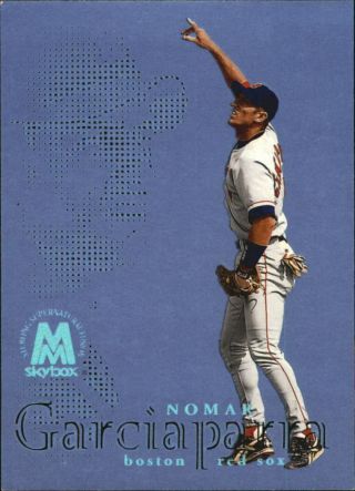 1999 Skybox Molten Metal Fusion Sterling Baseball Card 35 Nomar Garciaparra Sn