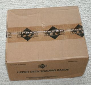 2001 Upper Deck Case Golf 12 - 24ct Boxes Hobby 07381 Woods Rc