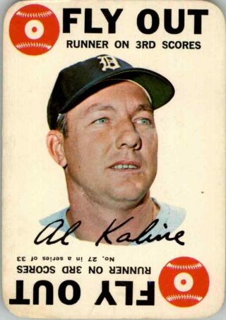 1968 Topps Game - Al Kaline - Detroit Tigers 27