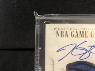 14 - 15 Kevin Durant National Treasures NBA Game Gear Patch Auto 3/10 Game 5