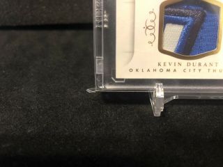 14 - 15 Kevin Durant National Treasures NBA Game Gear Patch Auto 3/10 Game 6