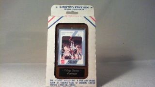 Michael Jordan Basketball Cards,  Limited Edition,  Mounted On Wooden Frame,  Usa.