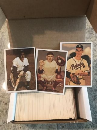 1979 Tcma The 1950’s Complete Set With Promo Card Mantle,  Dimaggio,  Aaron,  Berra