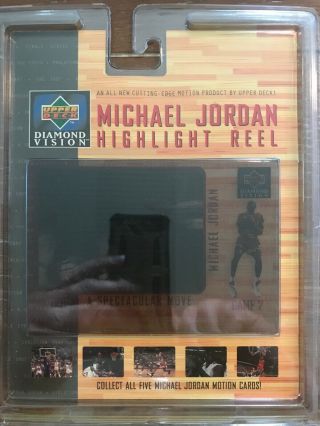 1997 Upper Deck Diamond Vision Michael Jordan Highlight Reel The Shot