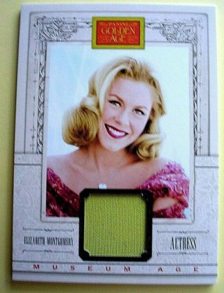 Elizabeth Montgomery - 2013 Panini Golden Age Museum Age 27 Actress Bewitched