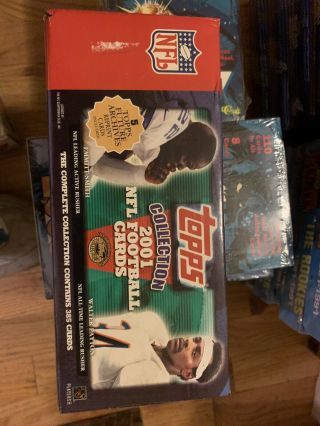 2001 Topps Nfl Football Complete Factory Set - 385 Cards
