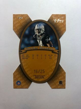 1999 Playoff Momentum SSD Gold O’s Charles Woodson 16/25 2