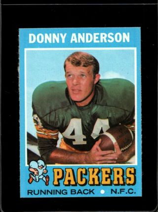 1971 Topps 162 Donny Anderson Exmt Packers X2774