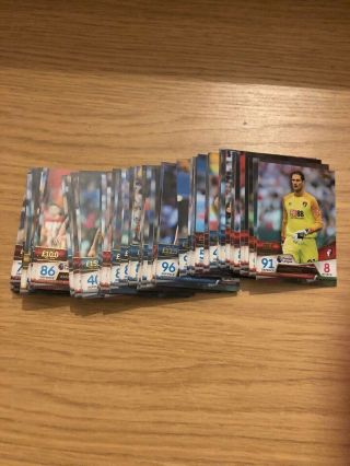 Match Attax Ultimate 2018/19 Full Set Of All 100 Base Cards
