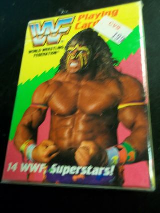 Vintage 1991 Wwf Playing Cards Hulk Hogan Ultimate Warrior Undertaker