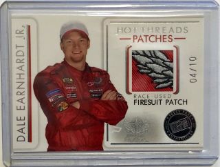 2007 Press Pass Premium Dale Earnhardt Jr Hot Threads 4/10 Firesuit Dei Patch