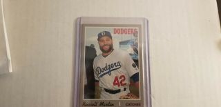 Topps 2019 Heritage High Number Russell Martin Throwback Ssp