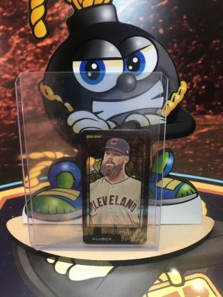 2019 Topps Allen & Ginter - Corey Kluber - Mini Stained Glass (only 25 Copies)