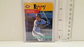 Japan Baseball Card Orix Ichiro Suzuki 1995 385 Japanese Leaders 1994 Avg.  385